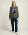Samurai Harmonica Player Music Ukiyo-e Unisex Long Sleeve Tee - Samurai Original
