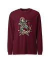 Samurai Hunting Prey Ukiyo-e Unisex Long Sleeve Tee