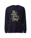 Samurai Hunting Prey Ukiyo-e Unisex Long Sleeve Tee