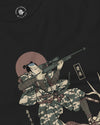 Samurai Hunting Prey Ukiyo-e Unisex Long Sleeve Tee