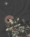 Samurai Hunting Prey Ukiyo-e Unisex Long Sleeve Tee
