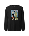Samurai I Got Vaccinated Ukiyo-e Unisex Long Sleeve Tee