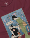 Samurai I Got Vaccinated Ukiyo-e Unisex Long Sleeve Tee