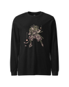 Samurai Ice Hockey Winter Sport Ukiyo-e Unisex Long Sleeve Tee No.2