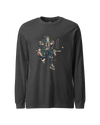 Samurai Ice Hockey Winter Sport Ukiyo-e Unisex Long Sleeve Tee