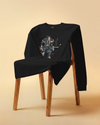 Samurai Ice Hockey Winter Sport Ukiyo-e Unisex Long Sleeve Tee
