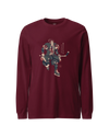 Samurai Ice Hockey Winter Sport Ukiyo-e Unisex Long Sleeve Tee