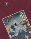 Samurai Judo Martial Ukiyo-e Unisex Long Sleeve Tee