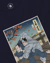Samurai Judo Martial Ukiyo-e Unisex Long Sleeve Tee