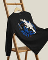 Samurai Karate Martial Japanese Ukiyo-e Unisex Long Sleeve Tee