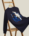 Samurai Karate Martial Japanese Ukiyo-e Unisex Long Sleeve Tee