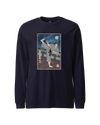 Samurai Karate Martial Ukiyo-e Unisex Long Sleeve Tee