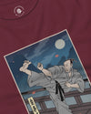 Samurai Karate Martial Ukiyo-e Unisex Long Sleeve Tee