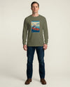 Samurai Kayaking Ukiyo-e Unisex Long Sleeve Tee - Samurai Original