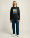 Samurai Kayaking Ukiyo-e Unisex Long Sleeve Tee - Samurai Original