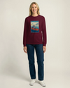 Samurai Kayaking Ukiyo-e Unisex Long Sleeve Tee - Samurai Original