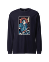 Samurai Keyboardist Player Music Ukiyo-e Unisex Long Sleeve Tee