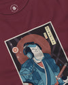 Samurai Keyboardist Player Music Ukiyo-e Unisex Long Sleeve Tee