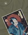 Samurai Keyboardist Player Music Ukiyo-e Unisex Long Sleeve Tee