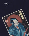 Samurai Keyboardist Player Music Ukiyo-e Unisex Long Sleeve Tee