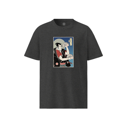 Samurai Magician Cards Ukiyo-e Unisex organic t-shirt