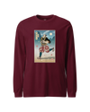 Samurai Marathon Running Ukiyo-e Unisex Long Sleeve Tee