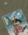 Samurai Marathon Running Ukiyo-e Unisex Long Sleeve Tee