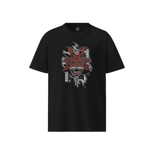 Samurai Mask Unisex organic t-shirt No.3