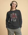 Samurai Mask Unisex Long Sleeve Tee No.3