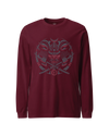 Samurai Mask Katana Unisex Long Sleeve Tee