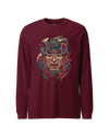 Samurai Mask & Dragon Demon Unisex Long Sleeve Tee