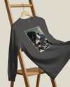 Samurai Mechanic Car Garage Ukiyo-e Unisex Long Sleeve Tee - Samurai Original