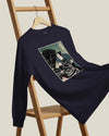 Samurai Mechanic Car Garage Ukiyo-e Unisex Long Sleeve Tee - Samurai Original