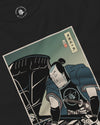 Samurai Mechanic Car Garage Ukiyo-e Unisex Long Sleeve Tee - Samurai Original
