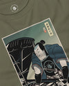 Samurai Mechanic Car Garage Ukiyo-e Unisex Long Sleeve Tee - Samurai Original