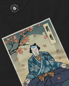 Samurai Meditation Yoga Japanese Ukiyo-e Unisex Long Sleeve Tee - Samurai Original