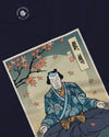 Samurai Meditation Yoga Japanese Ukiyo-e Unisex Long Sleeve Tee - Samurai Original