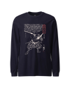 Samurai Miyamoto Musashi Ronin Ukiyo-e Unisex Long Sleeve Tee No.3