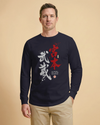 Samurai Miyamoto Musashi Ronin Calligraphy Unisex Long Sleeve Tee