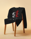 Samurai Miyamoto Musashi Ronin Calligraphy Unisex Long Sleeve Tee