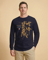 Samurai Miyamoto Musashi Ronin Kanji Calligraphy Unisex Long Sleeve Tee