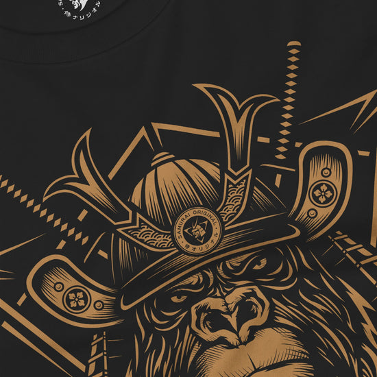 Samurai Monkey Mask Unisex Long Sleeve Tee - Samurai Original