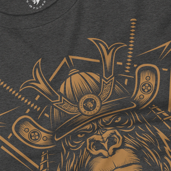 Samurai Monkey Mask Unisex Long Sleeve Tee - Samurai Original