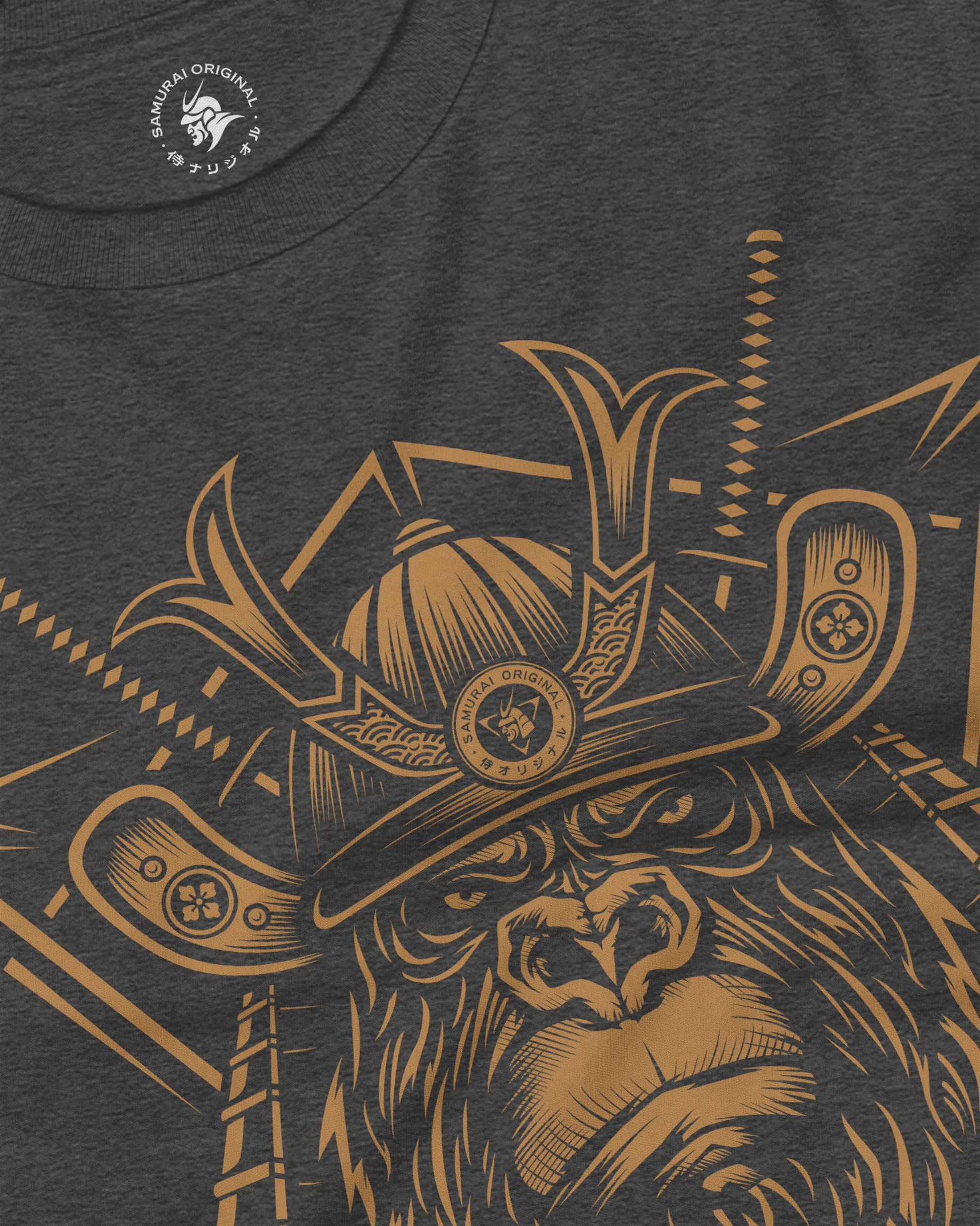 Samurai Monkey Mask Unisex Long Sleeve Tee - Samurai Original