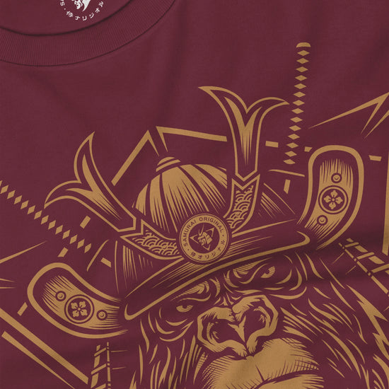 Samurai Monkey Mask Unisex Long Sleeve Tee - Samurai Original