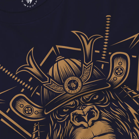 Samurai Monkey Mask Unisex Long Sleeve Tee - Samurai Original