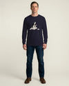 Samurai Origami Japanese Ukiyo-e Unisex Long Sleeve Tee - Samurai Original