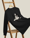 Samurai Origami Japanese Ukiyo-e Unisex Long Sleeve Tee - Samurai Original