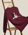 Samurai Origami Japanese Ukiyo-e Unisex Long Sleeve Tee - Samurai Original