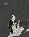 Samurai Origami Japanese Ukiyo-e Unisex Long Sleeve Tee - Samurai Original